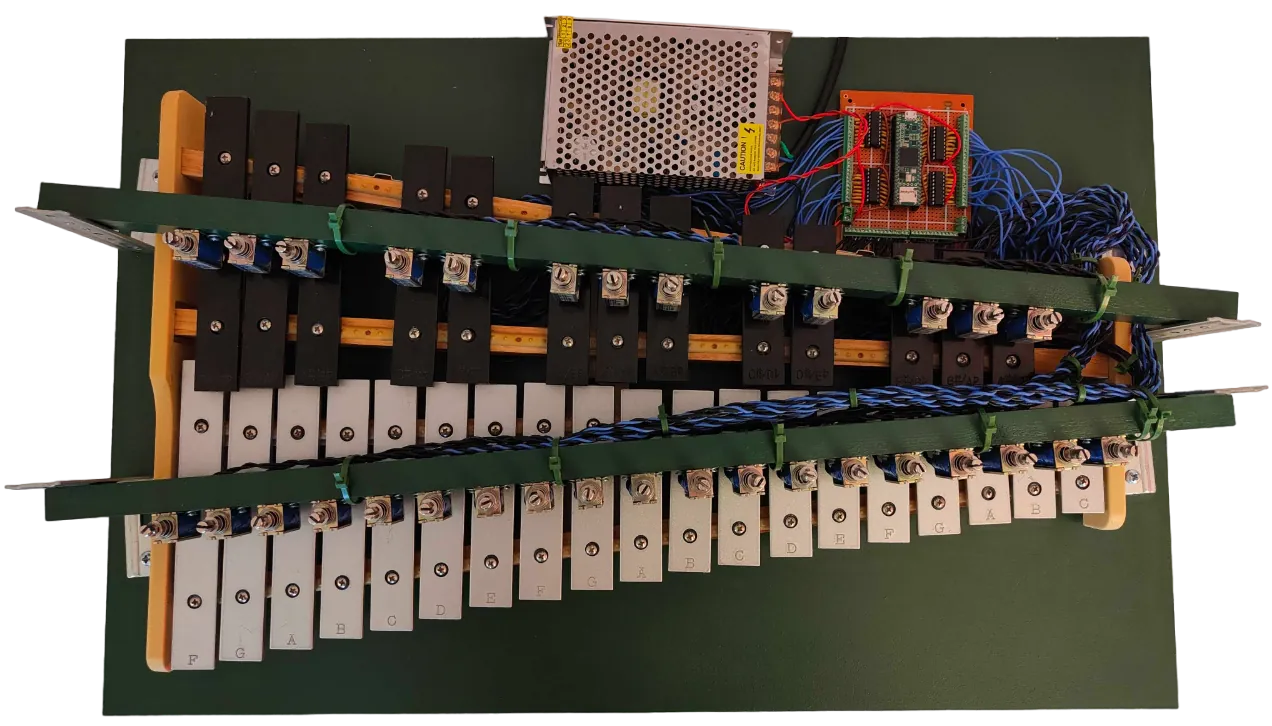 Robotic Glockenspiel